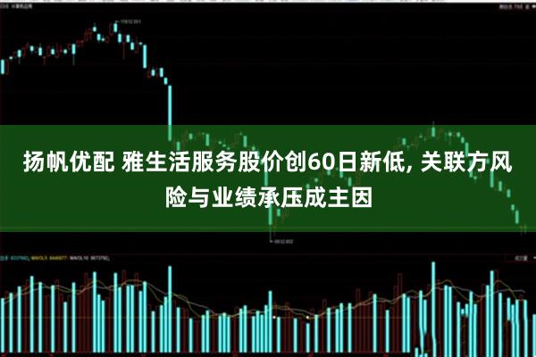 扬帆优配 雅生活服务股价创60日新低, 关联方风险与业绩承压成主因
